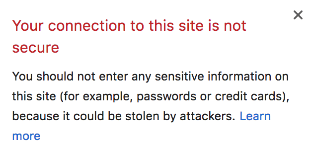 HTTP - nezabezpečený web či e-shop