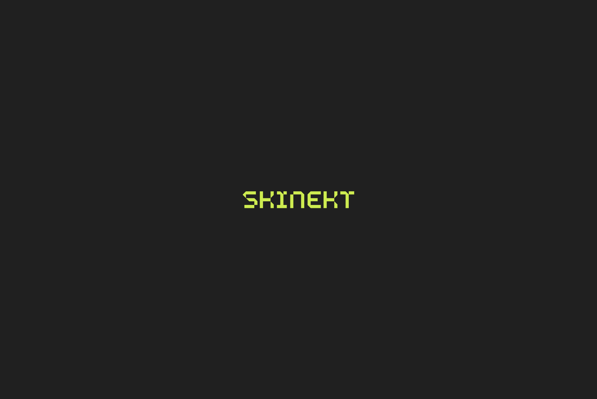 Logo / Skinekt / UX/UI webu, vizuálna idenitta, branding a naming