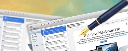 Pridajte si HTML podpis do aplikácie Mail (mac)
